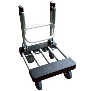 【史代新文具】手推車 4F6 台製 四輪伸縮鋁製手推車 (輪徑4英吋)