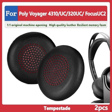 for Poly Voyager 4310 UC/4320 UC/ Focus UC2 耳罩 耳墊 耳套 耳機套 替換海