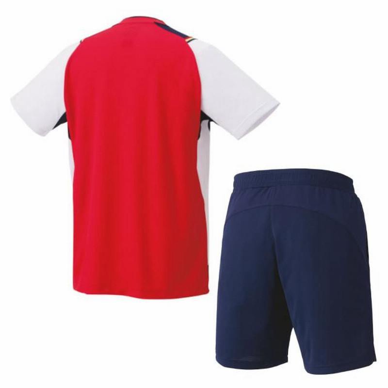 YONEXゲームシャツ・パンツ（上下） ヨネックス ゲームシャツ(フィットスタイル) ・パンツ上下セット 10489