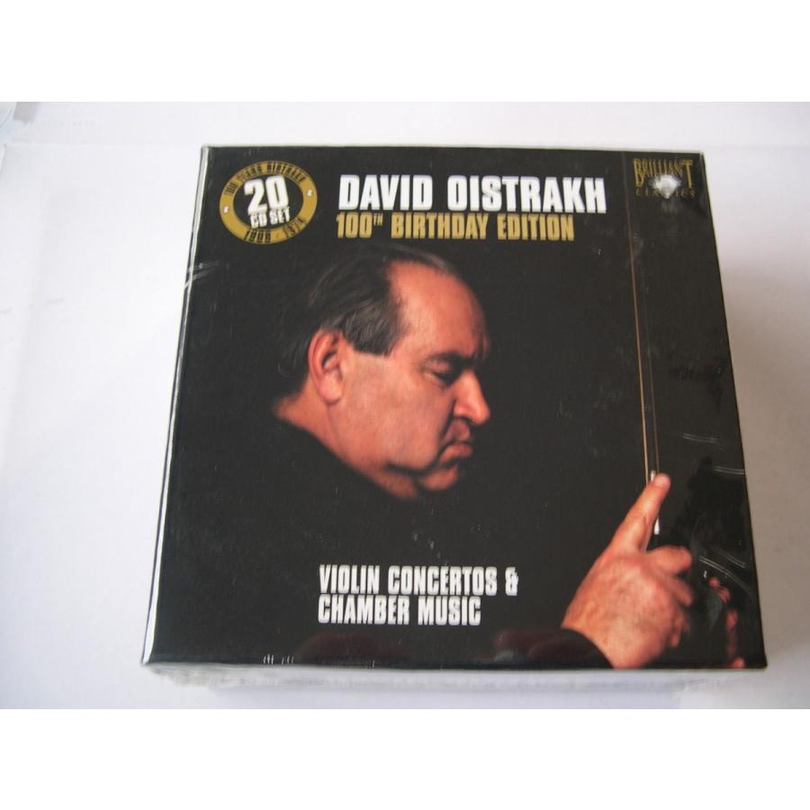 David Oistrakh   100th Birthday Edition   Violin Concertos  Chamber Music 20 CDs    CD