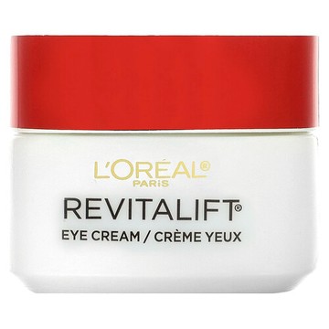 L'Oréal, Revitalift 抗皺紋和緊雅眼霜，0.5 盎司（14 克）