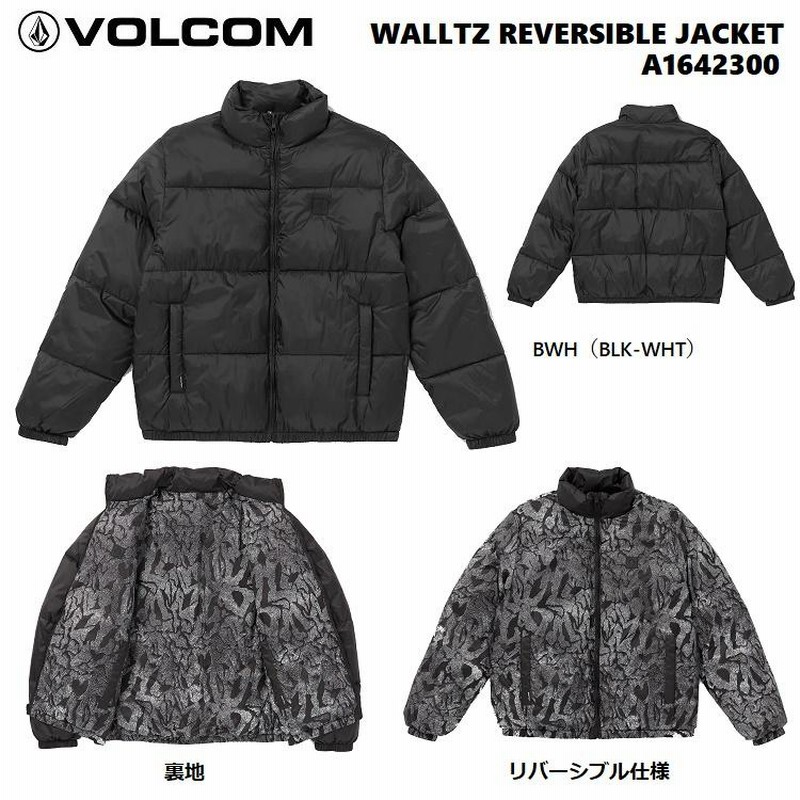 VOLCOM ボルコム 【 WALLTZ REVERSIBLE JACKET 】A1642300【 BLACK 