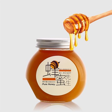 【蜂蜜先生Mr.HONEY】台灣-野花蜂蜜(240g)｜沖泡飲品