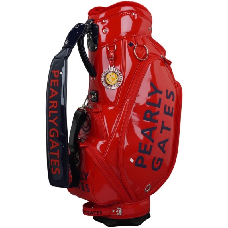 PEARLY GATES パーリーゲイツ エナメル キャディバッグ ゴルフバッグ パーリーゲイツ PEARLY GATES エナメルキャディバッグ | LINE