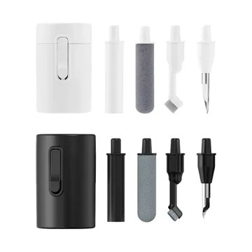 QinD Q5D 五合一多功能藍牙耳機清潔神器 AirPods 清潔 鍵盤清潔 鏡頭清潔 手機清潔 鍵盤清潔  