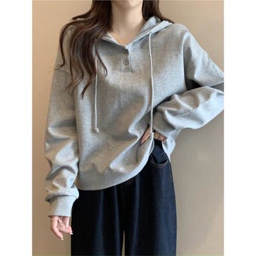 ins超火衛衣女春秋薄款寬松韓版潮學生百搭長袖帶帽衫上衣服外套