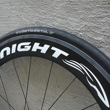 Knight公路車50碳刀圈輪組輪圈貼紙自行車防水反光貼可定制