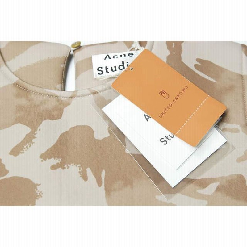 新品 Acne Studios アクネストゥディオズ Vavay Camo Top ウレタン 