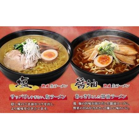 ふるさと納税 北海道 熟成生ラーメン 計5食セット 味噌 醤油 塩 ラーメン 詰め合わせ 生麺 お取り寄せ らーめん 昼食 夜食 ギフト グルメ プレゼ.. 北海道札幌市