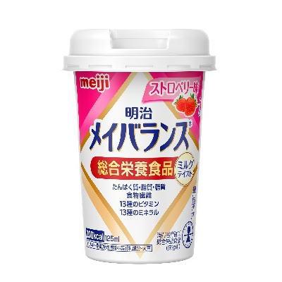 明治 メイバランス Miniカップ ストロベリー味 125ml×24　明治 　メイバランスミニ