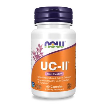 【NOW】UC-II非變性二型膠原蛋白膠囊1瓶(60顆)