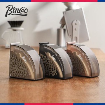 bincoo手沖咖啡濾紙防塵收納盒掛耳濾袋摩卡壺咖啡機粉碗圓形濾紙