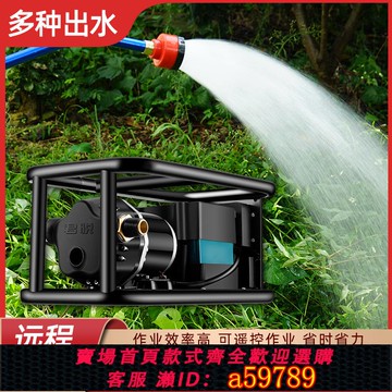 【全網低價 可打統編】澆菜神器澆水機家用農用澆地新型灌溉神器充電式抽水泵淋菜水戶外
