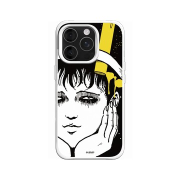 iPhone 16 Pro SolidX 白 - 伊藤潤二驚選集 Junji Ito - 抽色設計款 - 雙一