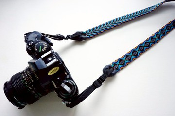 相機背帶 雙邊寬孔 手機斜背帶