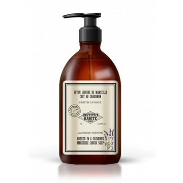 Institut Karite 巴黎乳油木 頂級草本薰衣草花園保濕馬賽液體皂1000ml 優惠價:1260元｜岡山戀香水