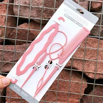 🔥臺灣出貨🔥兒童盤髮器嬰兒編髮神器拉髮針掏髮器大人紮頭髮神器編髮工具全套