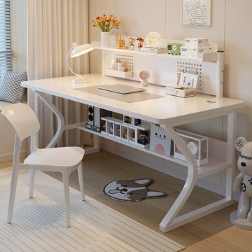 APP下單享點數9% 電腦桌臺式家用簡易學生書桌臥室簡約辦公桌桌子學習寫字桌小戶型