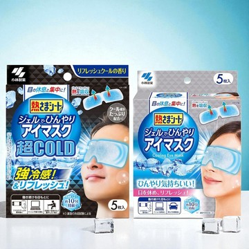 日本 小林製藥【一次性涼感眼罩】眼罩 冷敷片 超涼感眼罩 舒緩眼罩 凝膠眼罩 涼爽眼罩｜懂購國際通