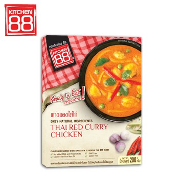 Kitchen88 泰式紅咖哩雞即食調理包 12入組