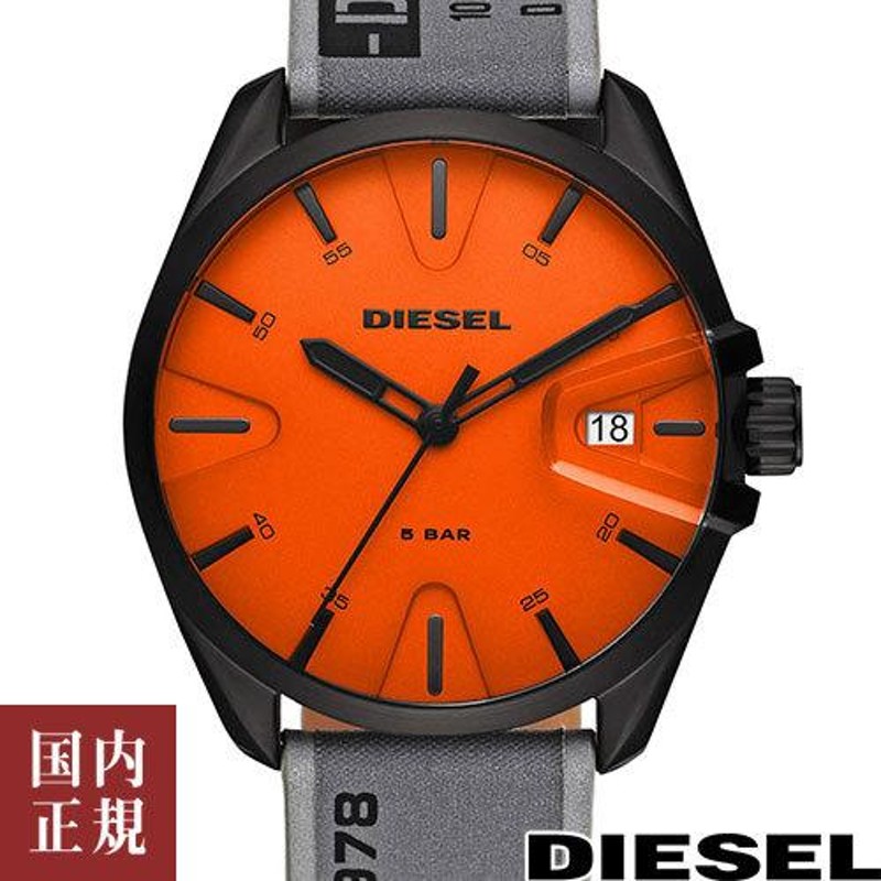 ディーゼル エムエスナイン DZ1931 オレンジ/ブラック/グレーレザー メンズ 腕時計 DIESEL MS9 あすつく [h]  /閉店SALE!25％OFFクーポン有り!11/25迄 | LINEブランドカタログ