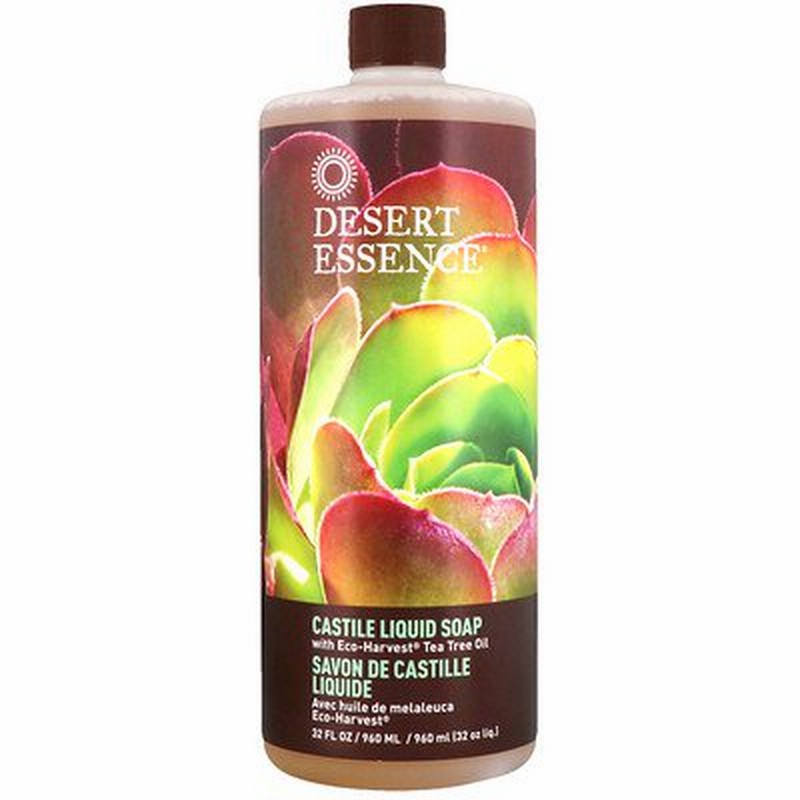 エコーハーベストティーツリーオイル配合カスチール石鹸 32 Fl Oz 960 Ml 通販 Lineポイント最大1 0 Get Lineショッピング