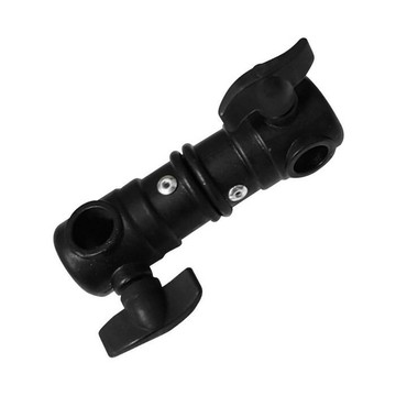 【EC數位】雙母燈架轉接頭 燈架雙頭轉接頭 燈架接頭 三腳架轉接頭 燈頭轉接頭 適用 ET 三光 保榮 攝影燈具轉接座