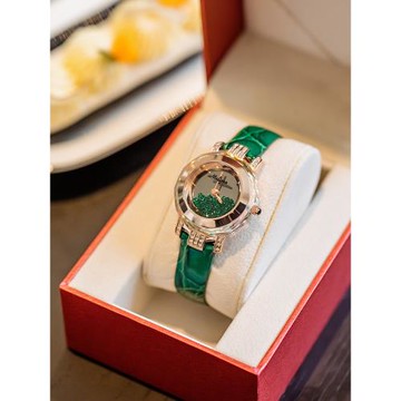 MELISSA瑪麗莎高級感手表女奢華ins風 流沙手表小巧精致防水高檔