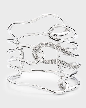 Solanales Large Twisted Cuff