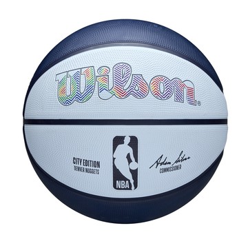 Wilson NBA 城市系列 24' 橡膠 7號籃球 金塊隊