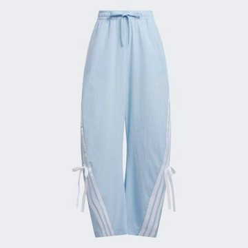 Adidas 愛迪達 Dance Woven Pnt KR8706 女 長褲 運動長褲 冰藍 亞版 蝴蝶結 舞動