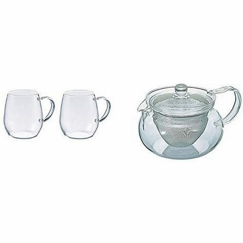 SALE／84%OFF】 ハリオ 耐熱ガラス製ラウンドマグ 2個セット 満水容量360ml HARIO RDM-1824 discoversvg.com