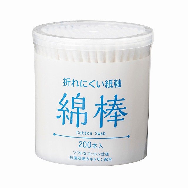 折れにくい紙軸綿棒200本入 ☆ロット割れ不可 240個単位でご注文願います 通販 LINEポイント最大0.5%GET | LINEショッピング