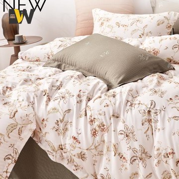 夢之語 100%頂級純天絲兩用被床包組 (藤野蔓蔓) 雙人/加大 均一價 TENCEL