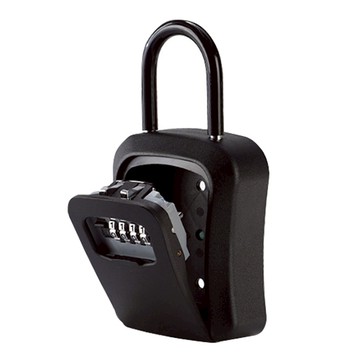 HOUDER 密碼鎖鑰匙盒 鋁合金 + 塑鋼 BJ003-2 黑色  1個