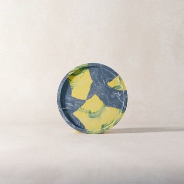 【拾石・循環室】地球月計劃【拾物惜分】Wabi-Sabi 圓杯墊薄