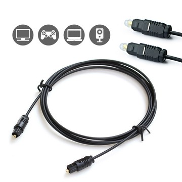 OD2.2 光纖音頻線 【D039】 光纖方口 0.5/1/1.5/2/3/5/8/10/15/20/25M 同軸電纜 光纖音源線 同軸線 光纖線 OPT toslink 音訊線 數位光纖 電腦周邊 影音用品