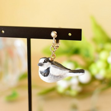 和紙飾品 耳環/耳夾 鴝鶇 鶇 野鳥 鳥類