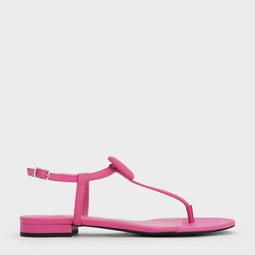 Koa 方釦夾腳涼鞋