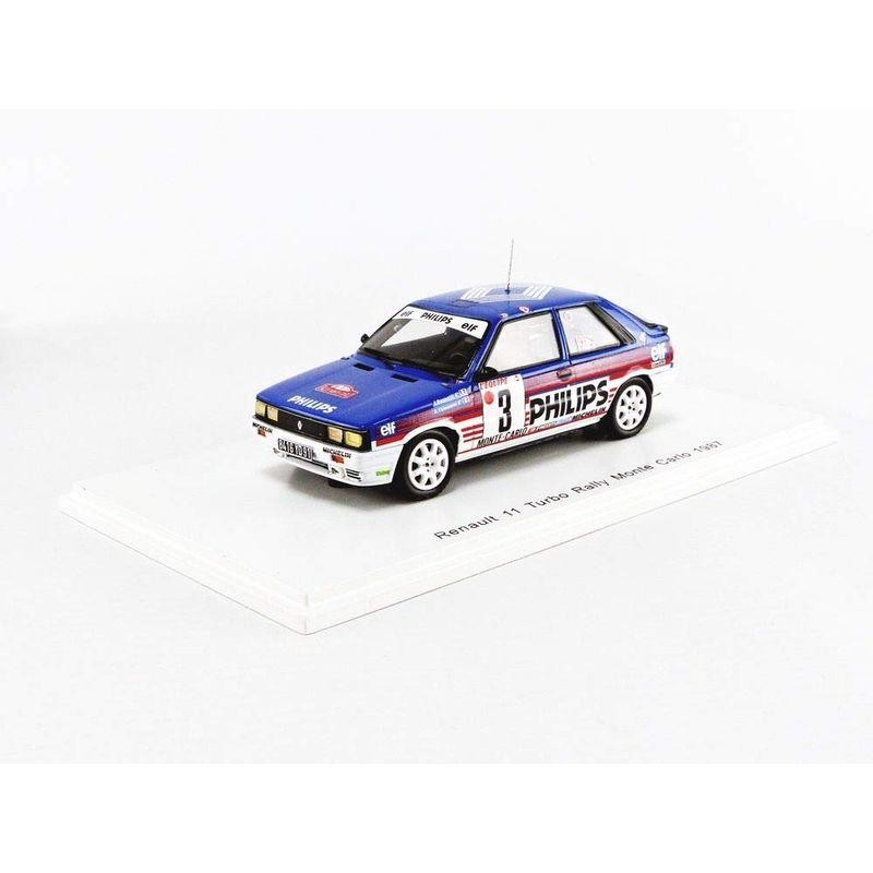 1/43 Renault 11 Turbo No.3 Rally Monte Carlo 1987 J. Ragnotti - G