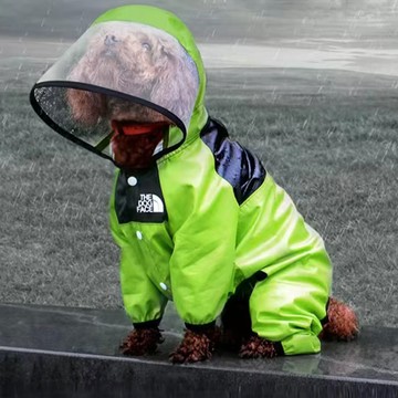 狗狗泰迪雨衣雪納瑞柴犬柯基博美小型犬四腳防水全包寵物潮牌衣服 雙11全館免運