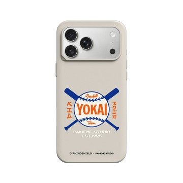 iPhone 17 Pro Max SolidX 貝殼灰 - Paiheme Studio - Yokai Ball