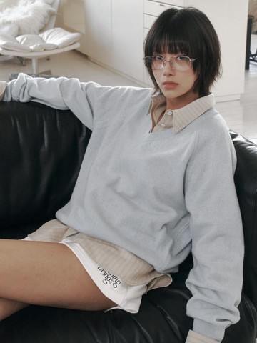 CLASSIC V-NECK KNIT SWEATER [LIGHT BLUE]