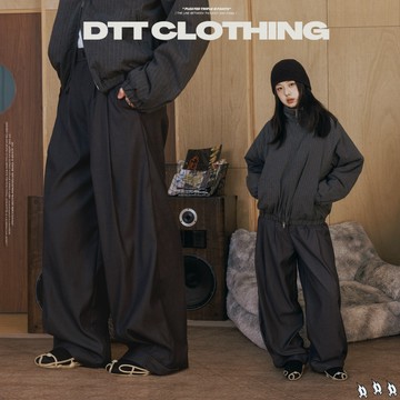 【DTT】AR12｜"Pleated Triple-B Pants" 雙摺廓形飾扣西裝褲 自製款 現貨 西裝褲 長褲