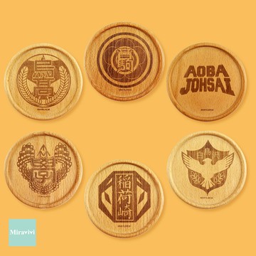 排球少年-木杯墊