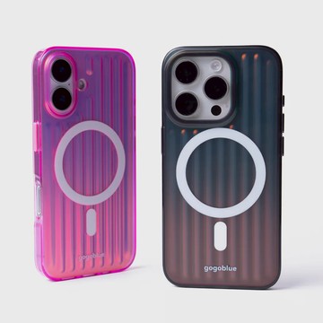 【gogoblue】磁吸幻彩行李箱手機殼 (多款顏色) - Iphone 磁吸手機殼