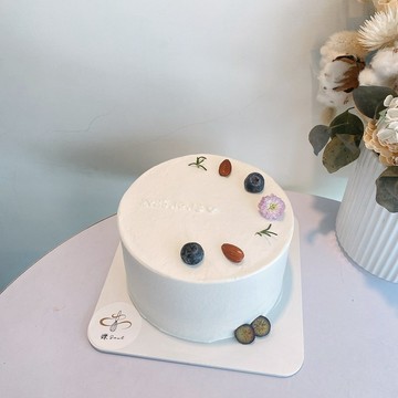 極簡風格 題字蛋糕 咖啡蛋糕 客製化 生日蛋糕 鑠甜點 紀念日 6吋