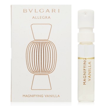 [即期品] Bvlgari 寶格麗 Allegra Magnifying Vanilla Essence 香草精醇香水 1.5ml 效期至2027.01 (平行輸入)