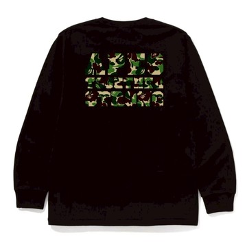 AirRoom 2026SS BAPE A BATHING APE COLLEGE TEE 迷彩 LOGO 小頭 長T
