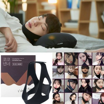強強滾muro 韓國v-up瘦臉面罩 瘦小臉 V臉 拉提 反重力 止鼾帶 可搭配瘦臉面膜